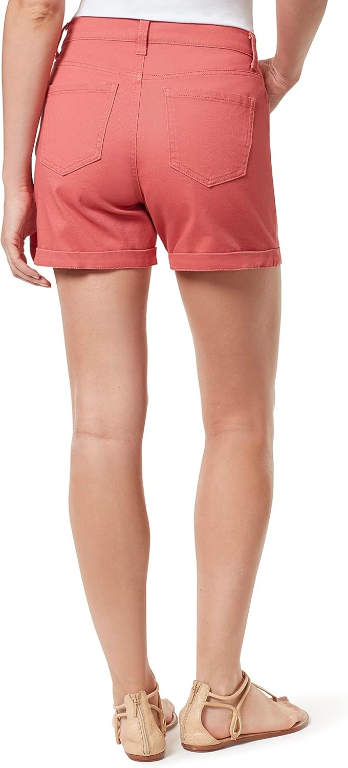 image:imageGloria Vanderbilt Womens Amanda Basic Jean ShortShortsPersimmon