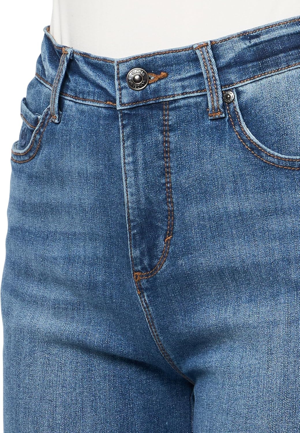 image:imageGloria Vanderbilt Womens Amanda High Rise Skimmer Short StandardComparni Whiskers