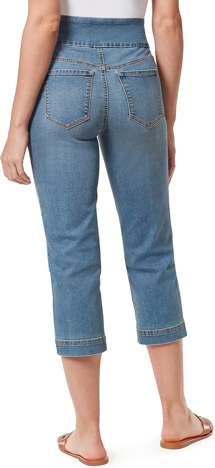 image:imageGloria Vanderbilt Womens Amanda Pull on Capri StandardBanaba