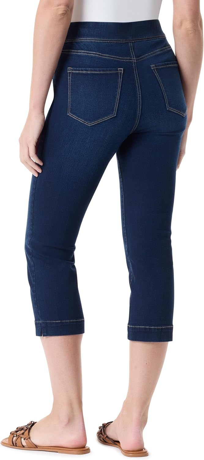 image:imageGloria Vanderbilt Womens Amanda Pull on Capri StandardHewlett