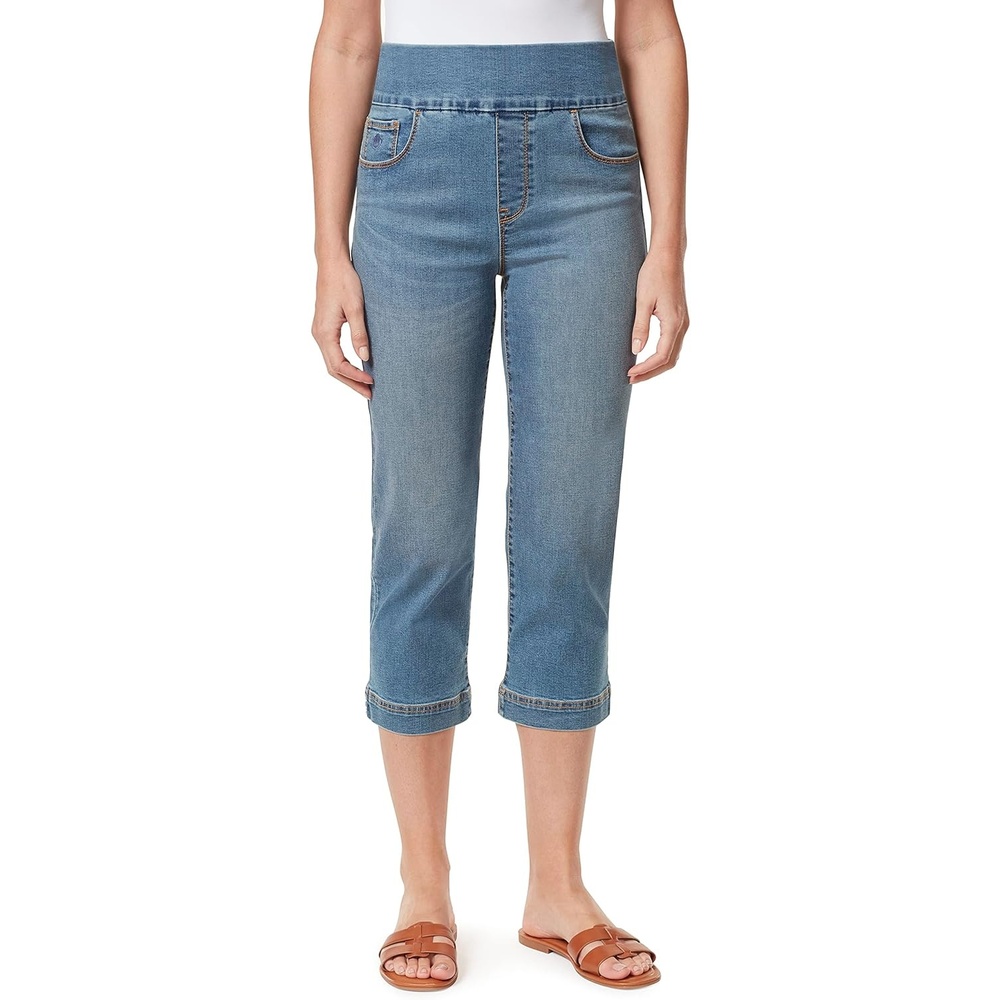 image:imageGloria Vanderbilt Womens Amanda Pull on Capri StandardBanaba