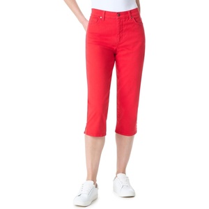 image:imageGloria Vanderbilt Womens Amanda Capri with High Rise Straight StandardCherry Fizz