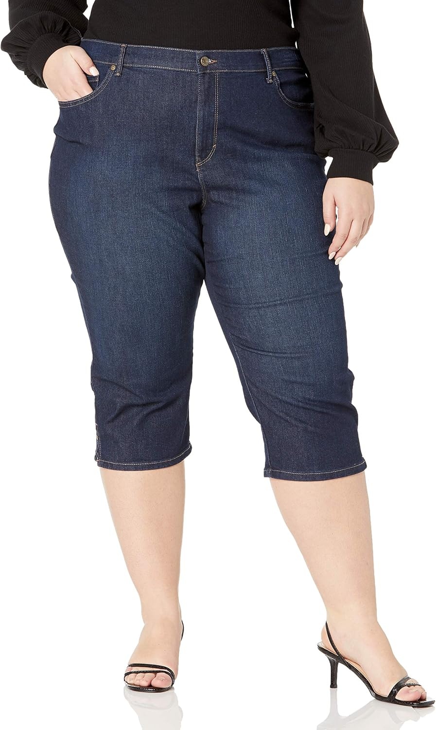 image:imageGloria Vanderbilt Womens Amanda Capri JeansArlingtonds