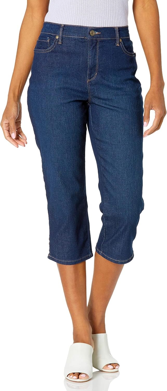 image:imageGloria Vanderbilt Womens Amanda Capri JeansArlingtonds