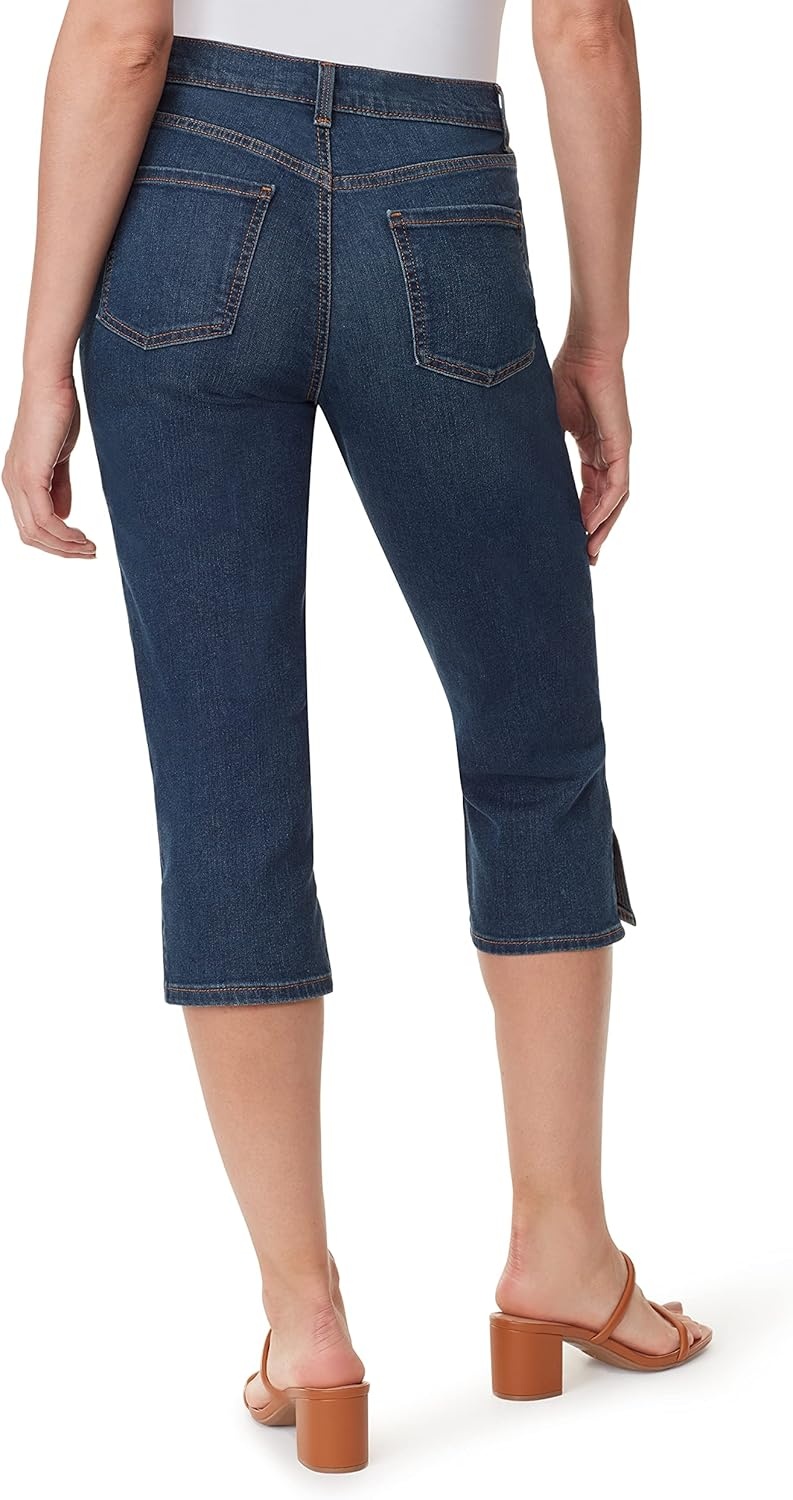 image:imageGloria Vanderbilt Womens Amanda Capri JeansHaswellds