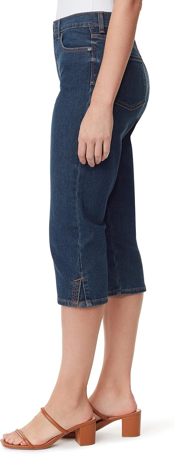 image:imageGloria Vanderbilt Womens Amanda Capri JeansHaswellds