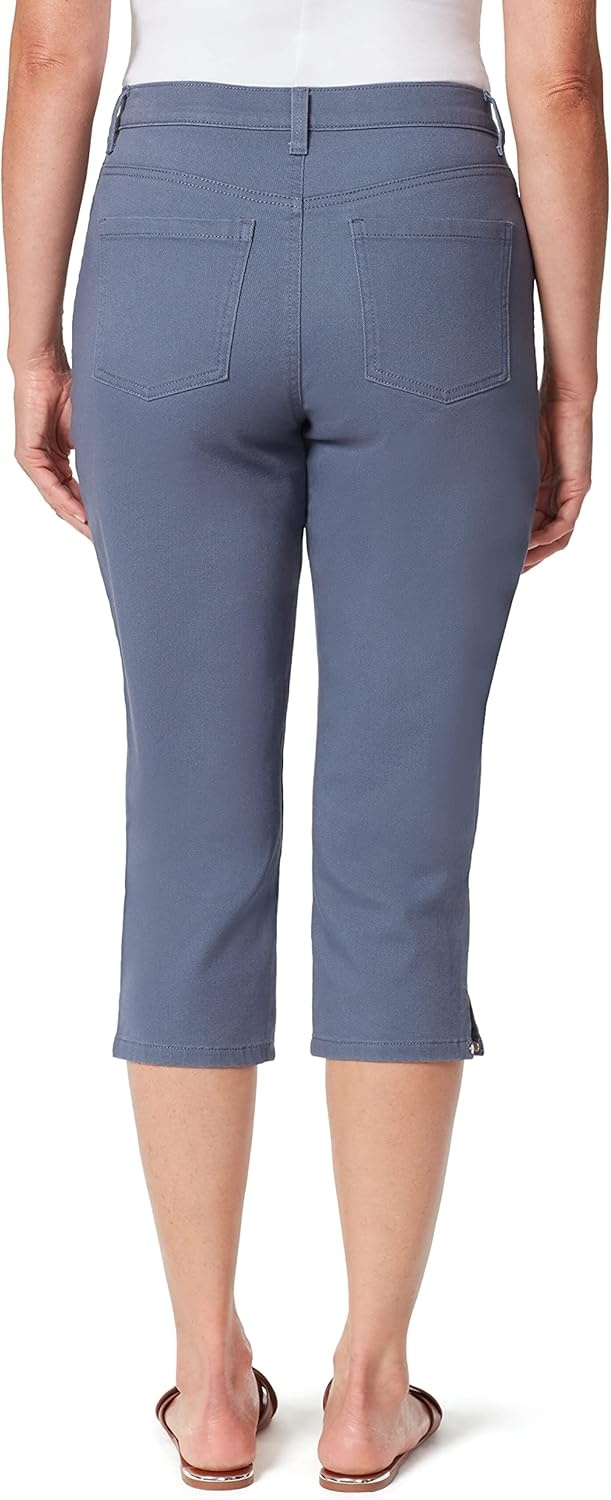 image:imageGloria Vanderbilt Womens Amanda Capri JeansIron Anchor