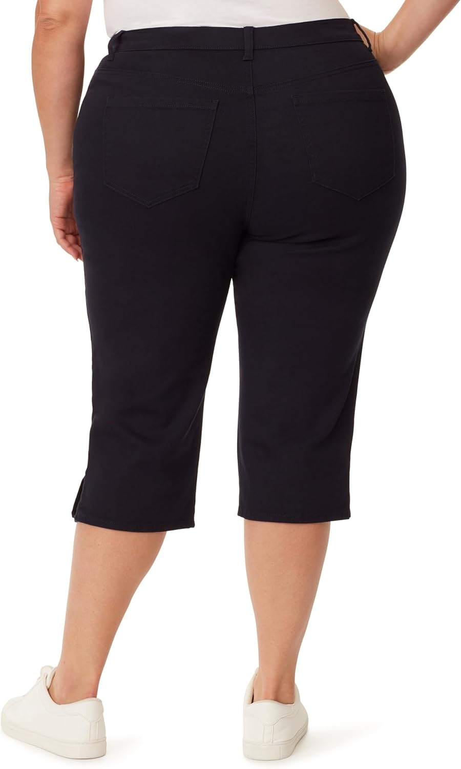 image:imageGloria Vanderbilt Womens Amanda Capri JeansMidnight Affair