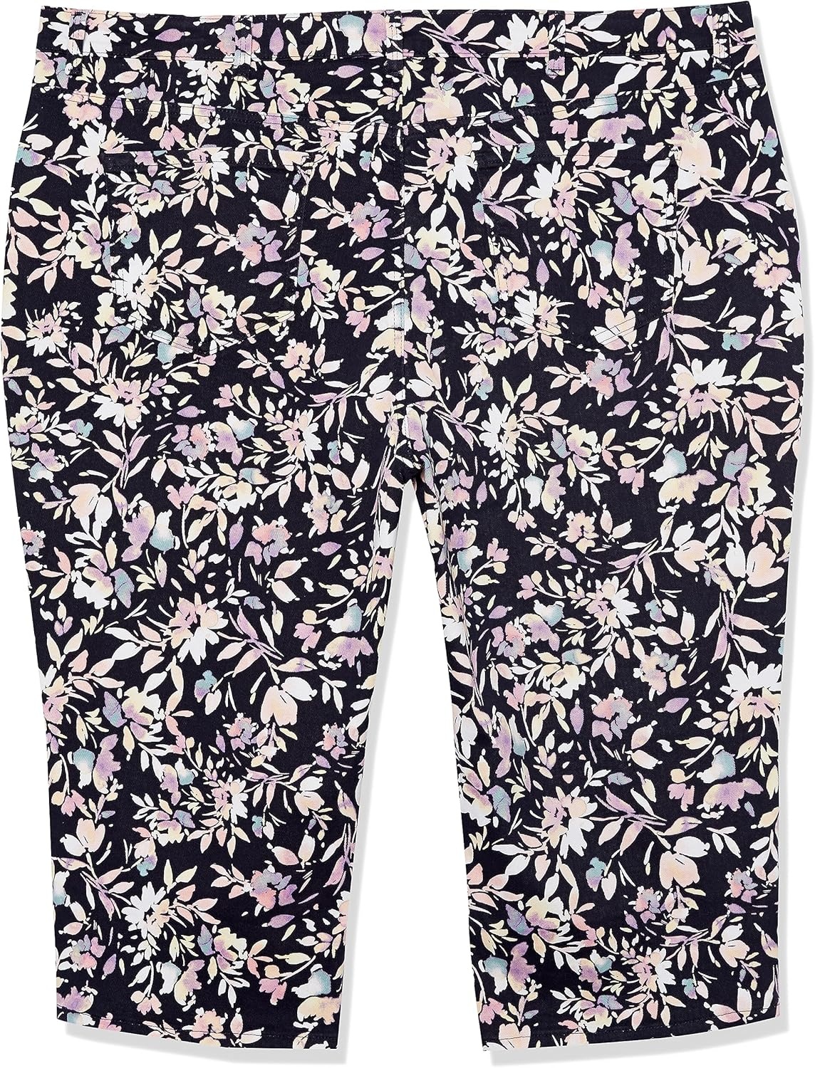 image:imageGloria Vanderbilt Womens Amanda Capri JeansMidnight Affair Bahia Flora