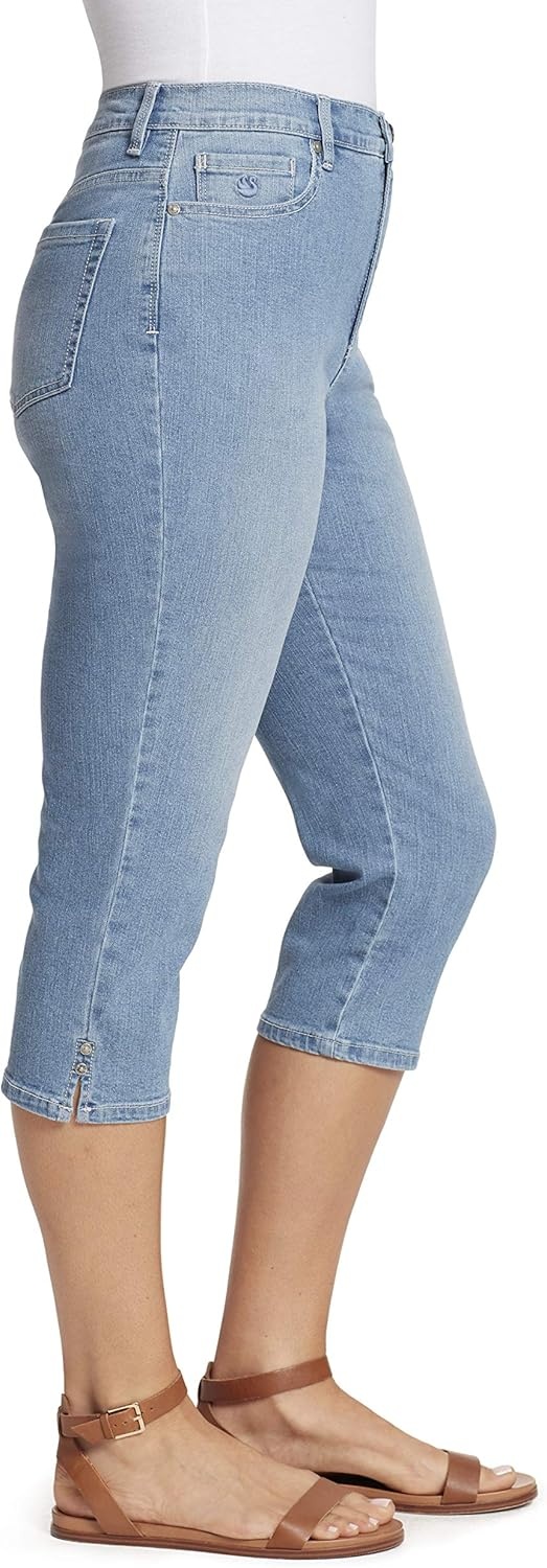 image:imageGloria Vanderbilt Womens Amanda Capri JeansMontereyds