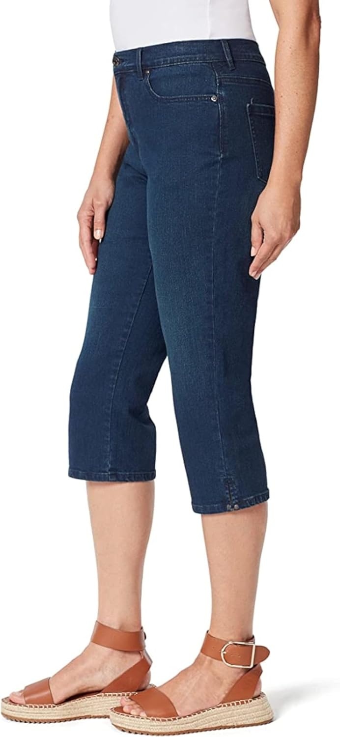 image:imageGloria Vanderbilt Womens Amanda Capri JeansPark Cityds
