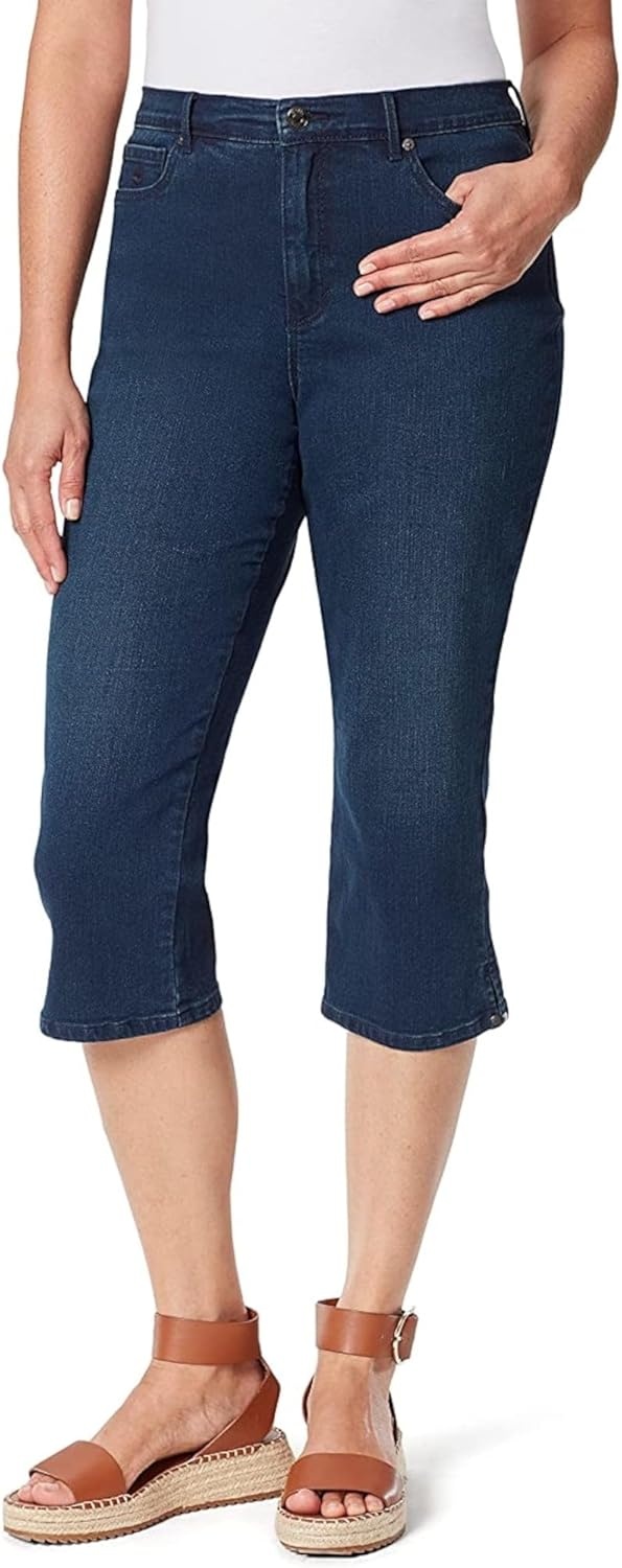 image:imageGloria Vanderbilt Womens Amanda Capri JeansPark Cityds