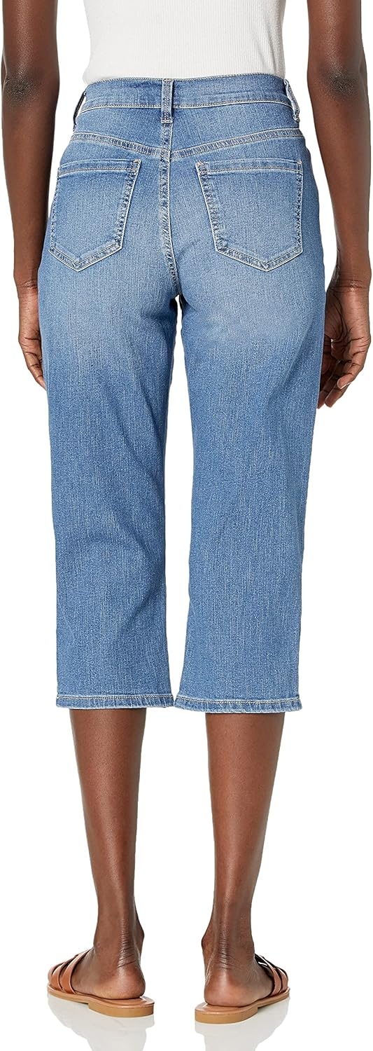 image:imageGloria Vanderbilt Womens Amanda Capri JeansPico Whiskersds