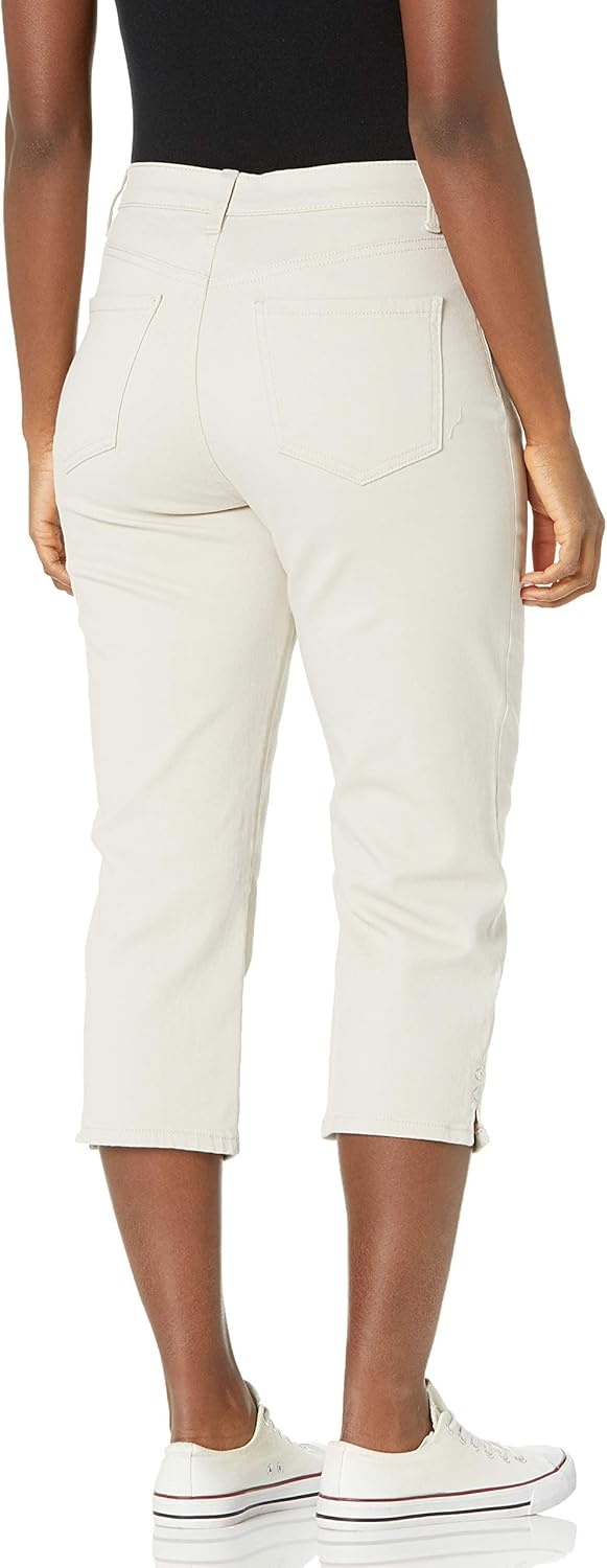 image:imageGloria Vanderbilt Womens Amanda Capri JeansStonewoodds
