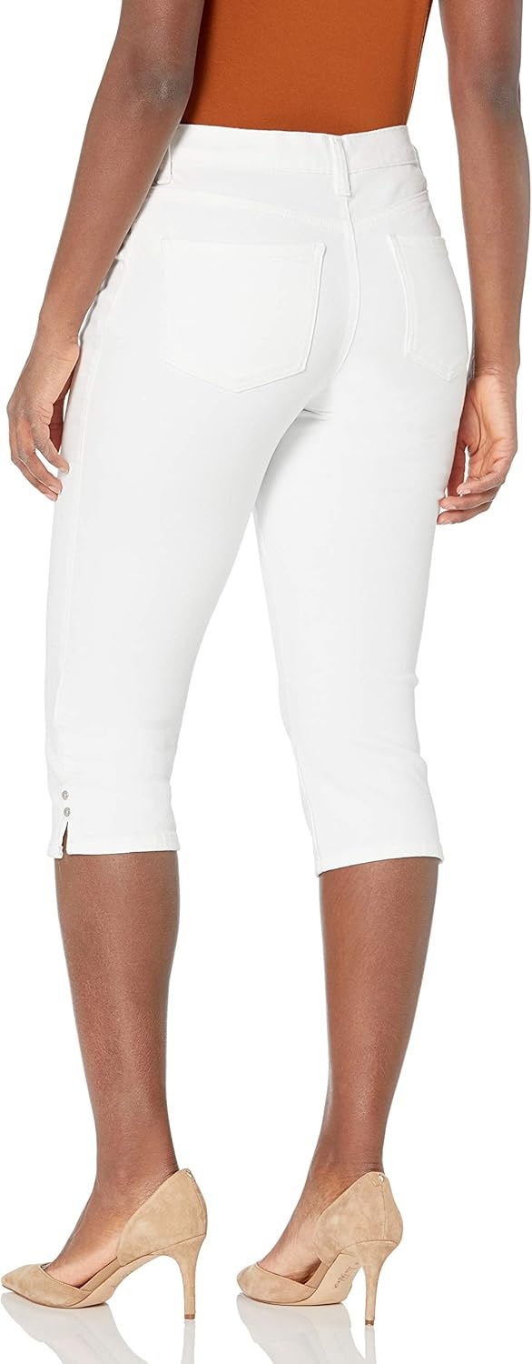 image:imageGloria Vanderbilt Womens Amanda Capri JeansVintage Whiteds