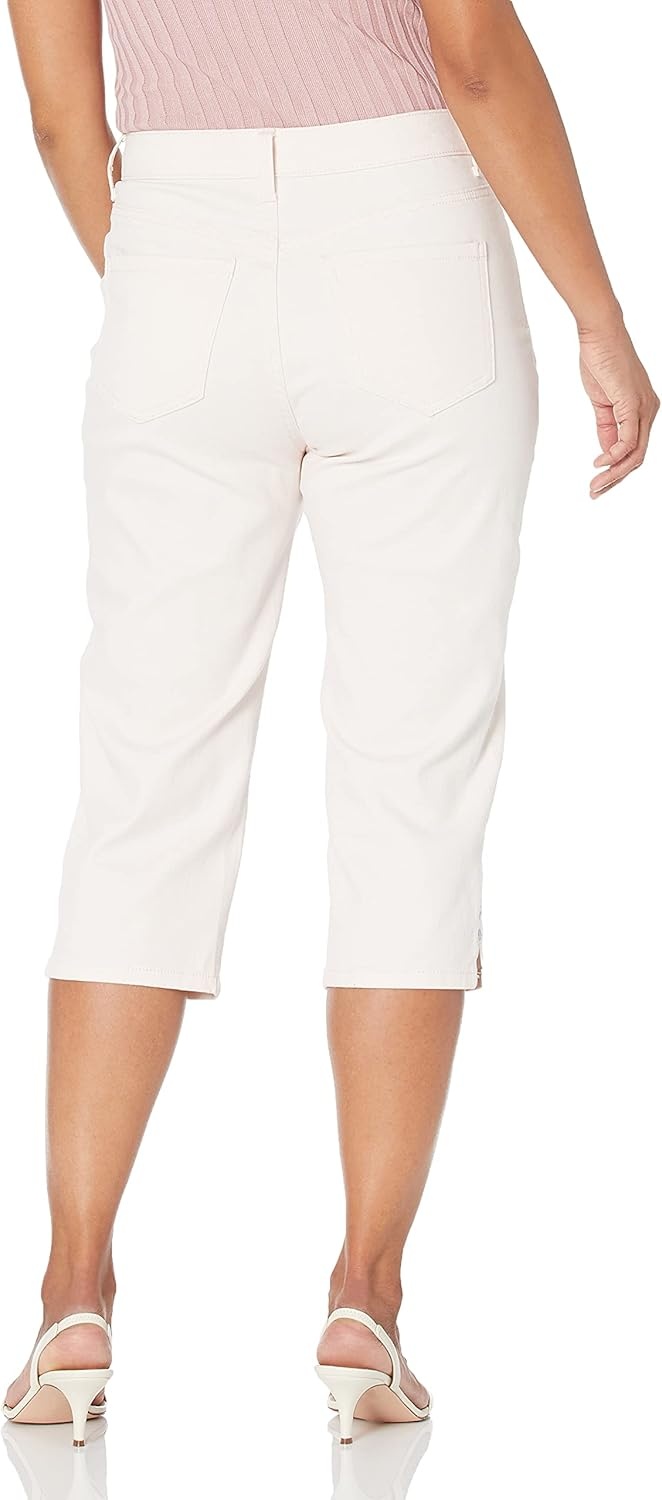 image:imageGloria Vanderbilt Womens Amanda Capri JeansWispy Pinkds