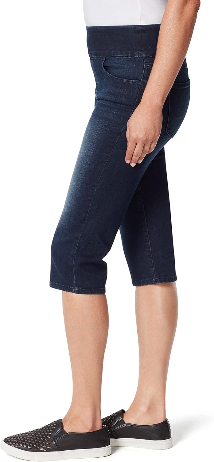 image:imageGloria Vanderbilt Womens Amanda Pull on Skimmer Short RegularSarasota Whiskers