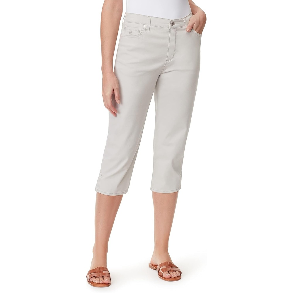 image:imageGloria Vanderbilt Womens Amanda Capri JeansDusky Duneds