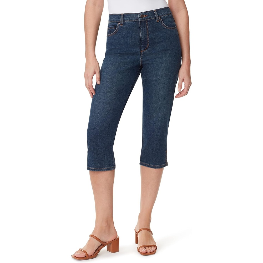 image:imageGloria Vanderbilt Womens Amanda Capri JeansHaswellds