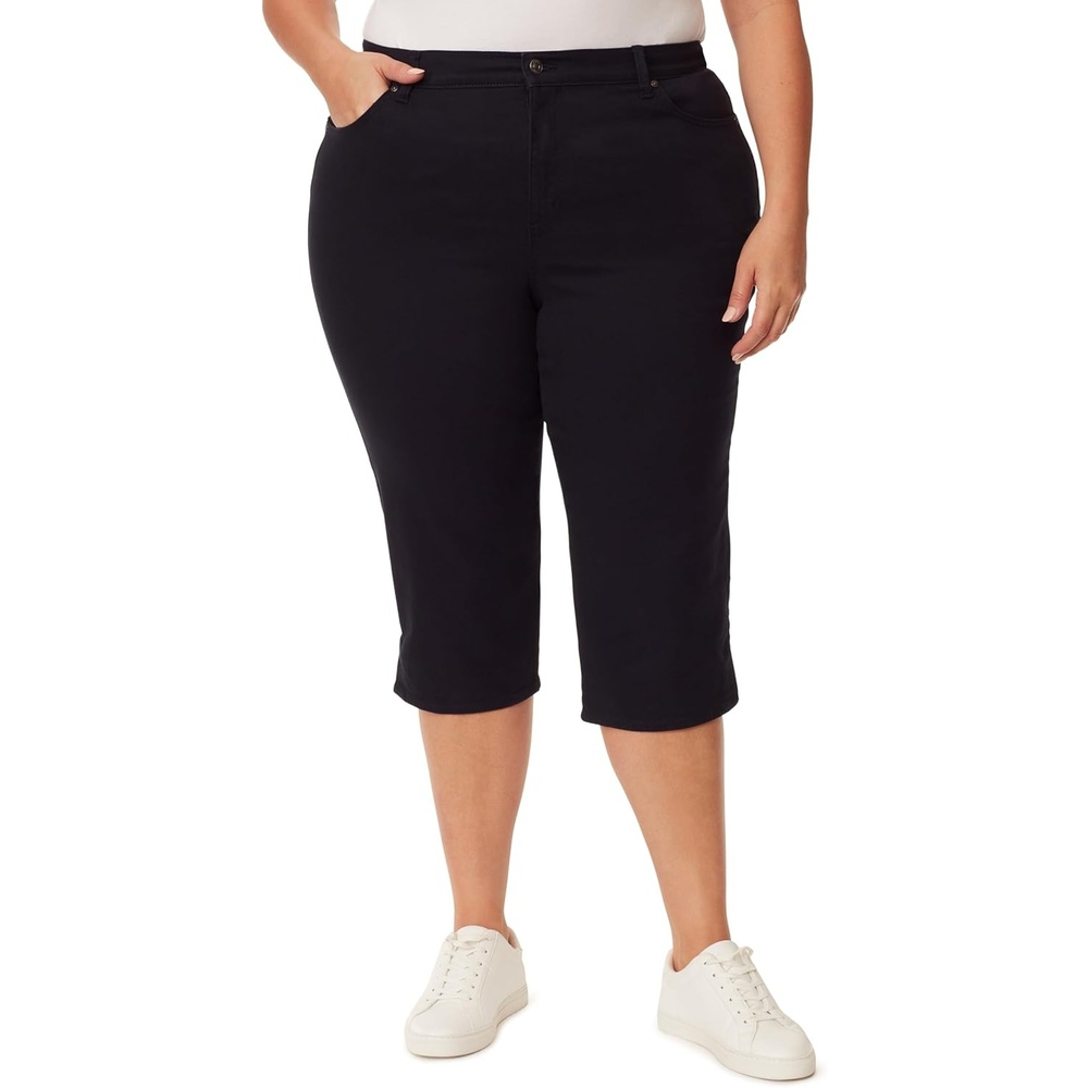 image:imageGloria Vanderbilt Womens Amanda Capri JeansMidnight Affair