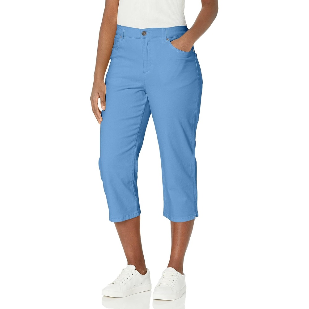 image:imageGloria Vanderbilt Womens Amanda Capri JeansWedgewoodds
