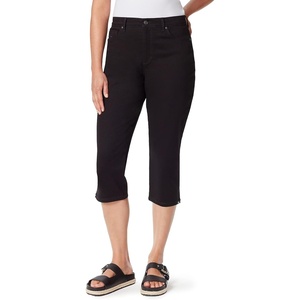 image:imageGloria Vanderbilt Womens Amanda Capri JeansBlack