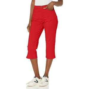 image:imageGloria Vanderbilt Womens Amanda Capri JeansChilli Pepperds