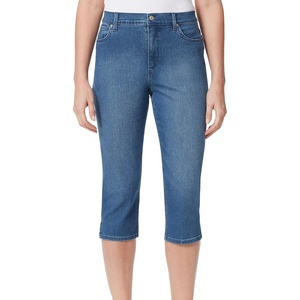 image:imageGloria Vanderbilt Womens Amanda Capri JeansFrisco  Rivets