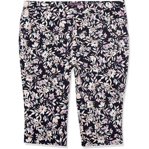 image:imageGloria Vanderbilt Womens Amanda Capri JeansMidnight Affair Bahia Flora