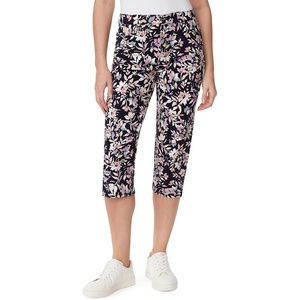 image:imageGloria Vanderbilt Womens Amanda Capri JeansMidnight Affair Bahia Florads