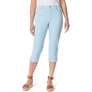 image:imageGloria Vanderbilt Womens Amanda Capri JeansPale Skyds