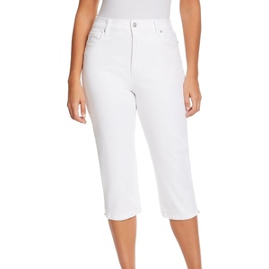 image:imageGloria Vanderbilt Womens Amanda Capri JeansVintage White