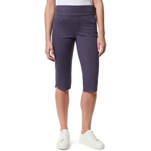 image:imageGloria Vanderbilt Womens Amanda Pull on Skimmer Short RegularGraystone