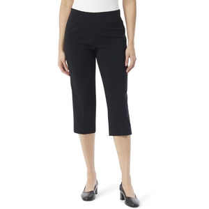 image:imageGloria Vanderbilt Womens Pull on Tummy Slimmer Capri StandardBlack