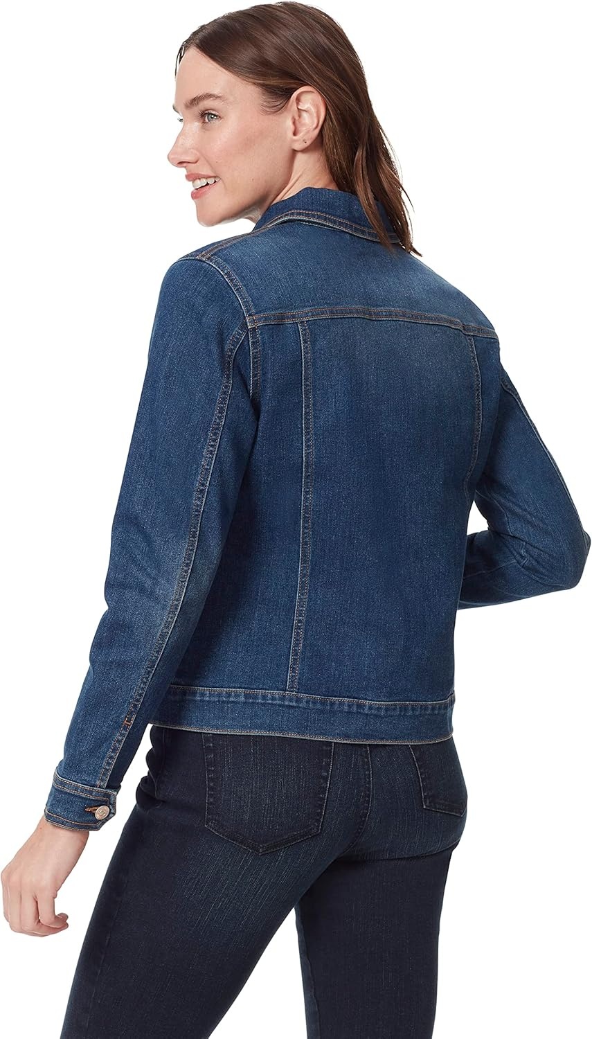 image:imageGloria Vanderbilt Womens Amanda Denim Jean JacketMead