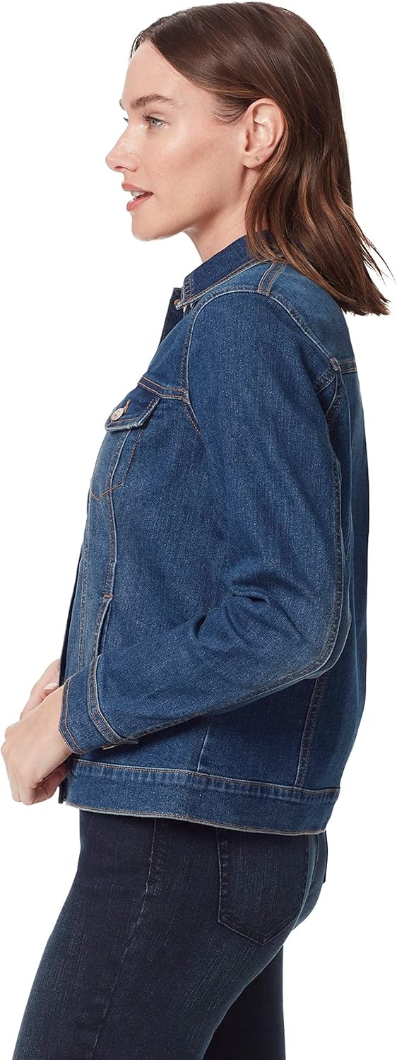 image:imageGloria Vanderbilt Womens Amanda Denim Jean JacketMead