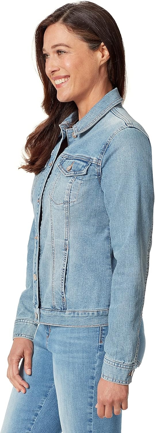 image:imageGloria Vanderbilt Womens Amanda Denim Jean JacketNiseko