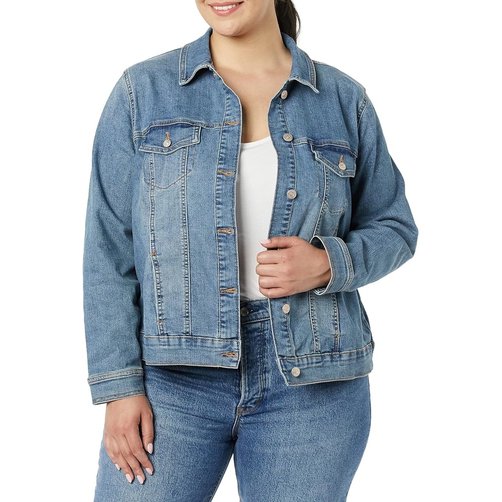 image:imageGloria Vanderbilt Womens Amanda Jean JacketNisekods