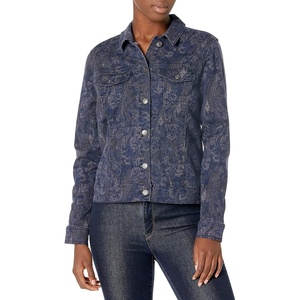 image:imageGloria Vanderbilt Womens Amanda Denim Jean JacketMarine Navy  Underseads