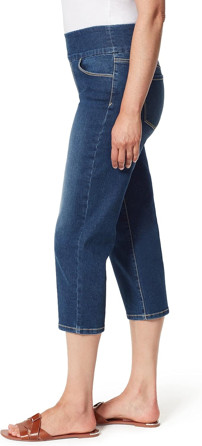 image:imageGloria Vanderbilt Womens Amanda Pull on CapriBethelds