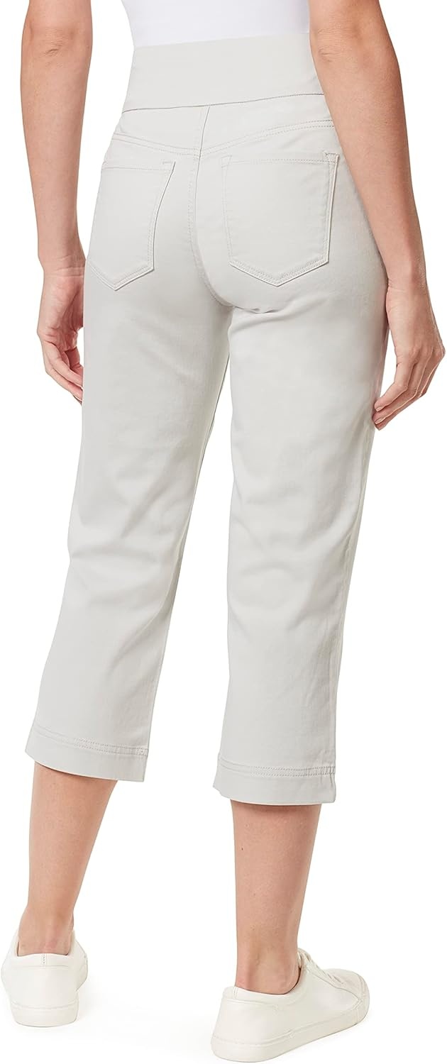 image:imageGloria Vanderbilt Womens Amanda Pull on CapriDusky Duneds