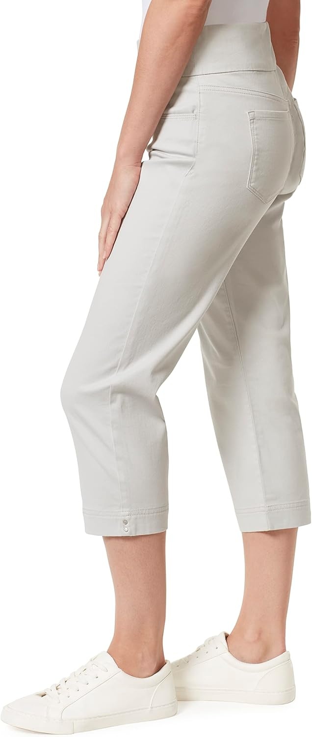 image:imageGloria Vanderbilt Womens Amanda Pull on CapriDusky Duneds