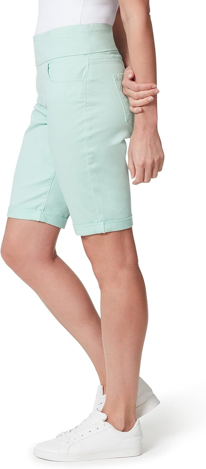 image:imageGloria Vanderbilt Womens Amanda Pull on CapriJade Breeze