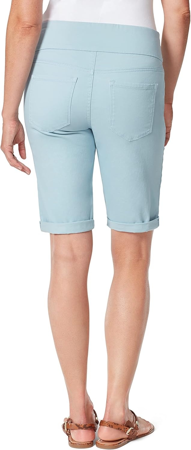 image:imageGloria Vanderbilt Womens Amanda Pull on CapriPale Skyds