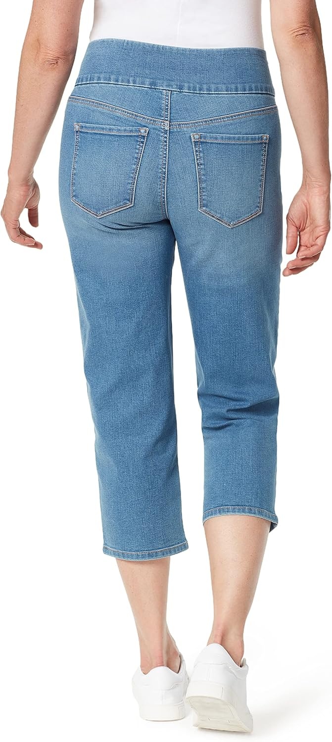 image:imageGloria Vanderbilt Womens Amanda Pull on CapriPike W Whiskersds