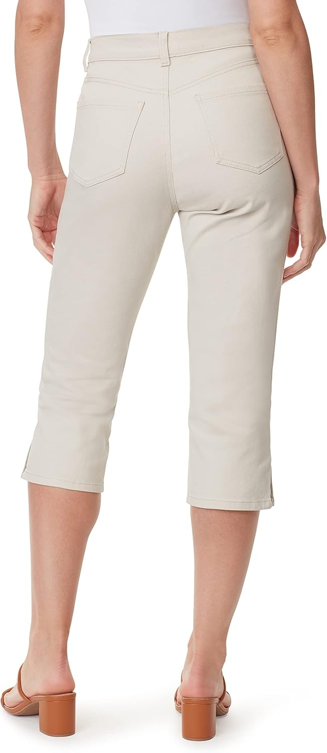 image:imageGloria Vanderbilt Womens Amanda Pull on CapriStonewood