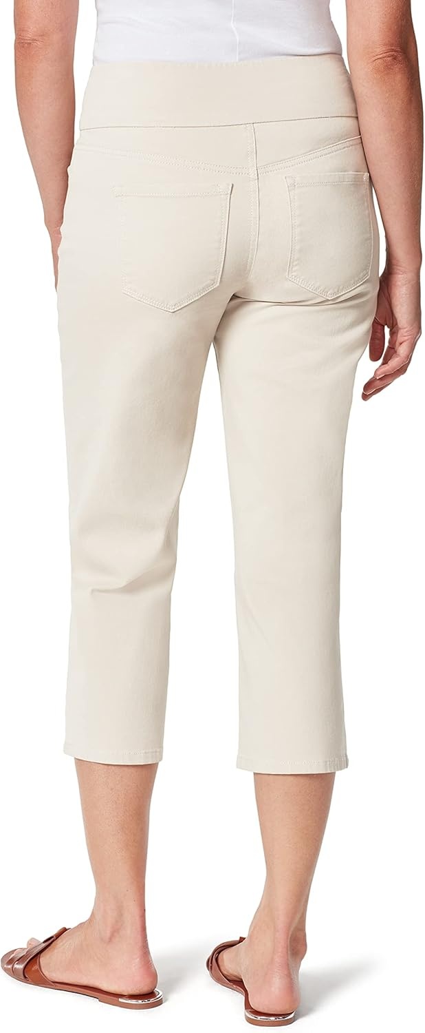 image:imageGloria Vanderbilt Womens Amanda Pull on CapriStonewoodds
