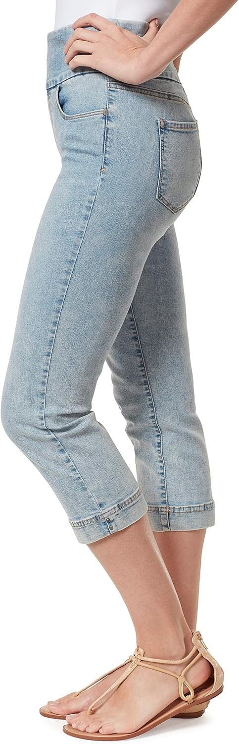 image:imageGloria Vanderbilt Womens Amanda Pull on CapriVero