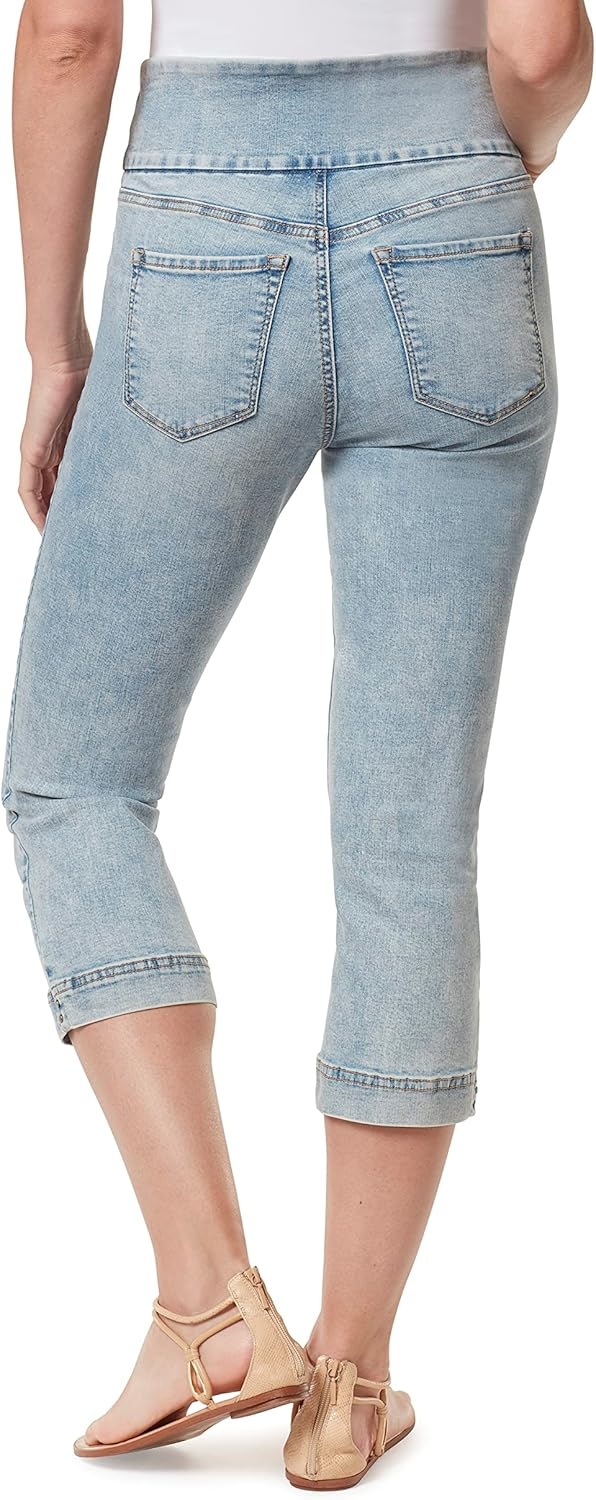 image:imageGloria Vanderbilt Womens Amanda Pull on CapriVero