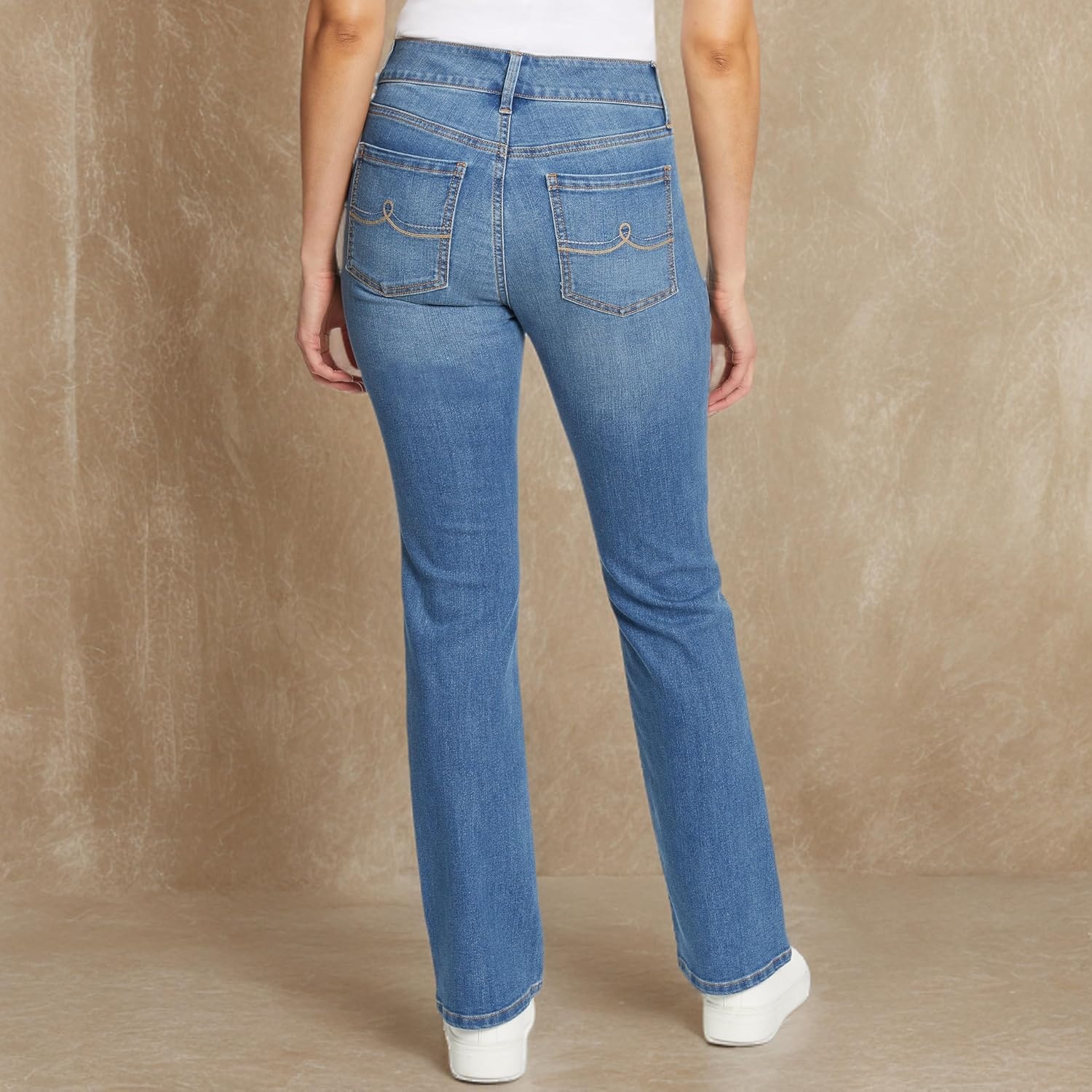 image:imageGloria Vanderbilt Womens Shape Effect Tummy Hold High Rise Boot Cut Jean StandardCrested Butte
